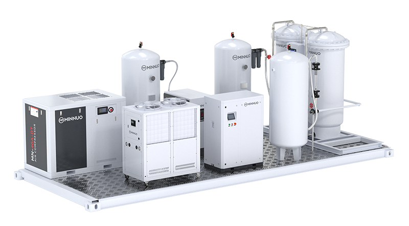 Générateur LN2 monté sur châssis