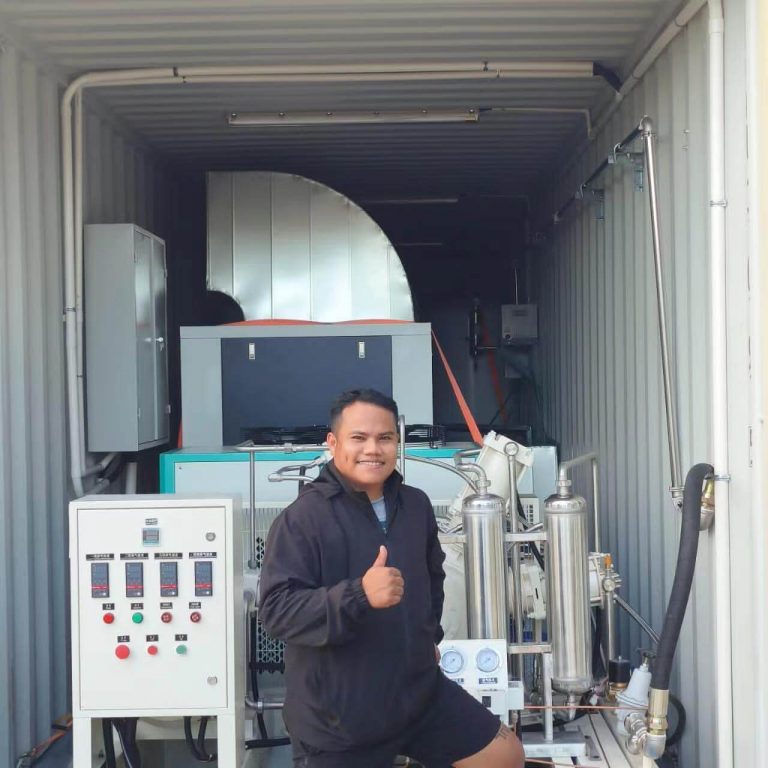 Machine à azote de type conteneur