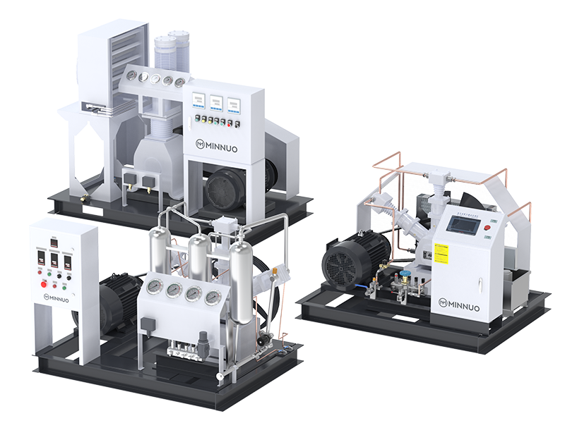 Oil Free Lubrication Nitrogen Compressor
