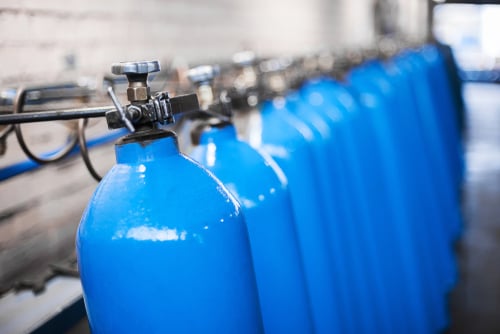 gas cylinders