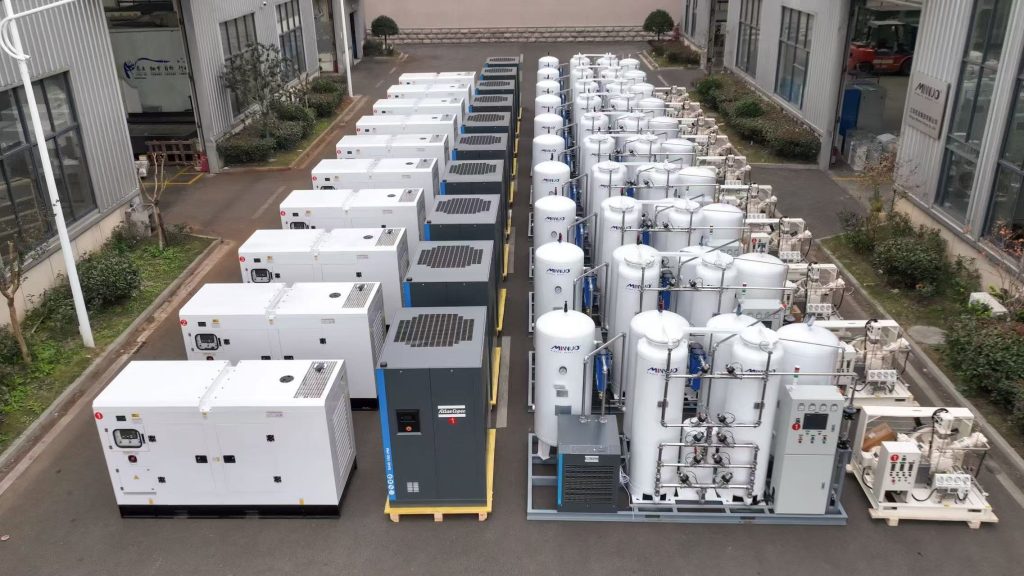 MINNUO Industrial oxygen Generator factory