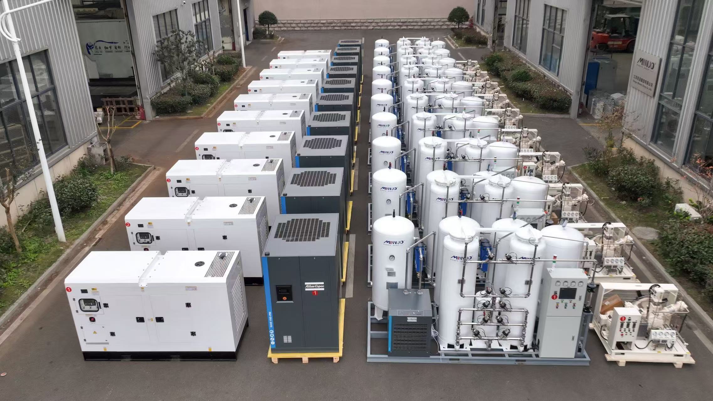 MINNUO Industrial oxygen Generator factory