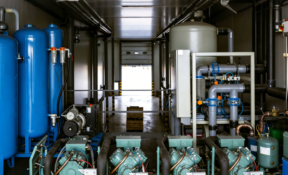 Industrial nitrogen purging