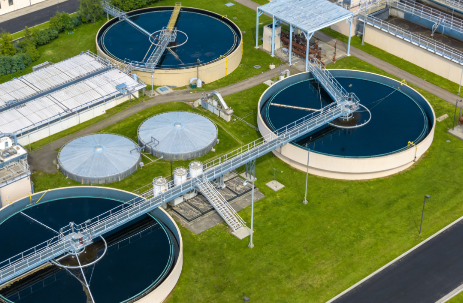 a Wastewater treatment plant