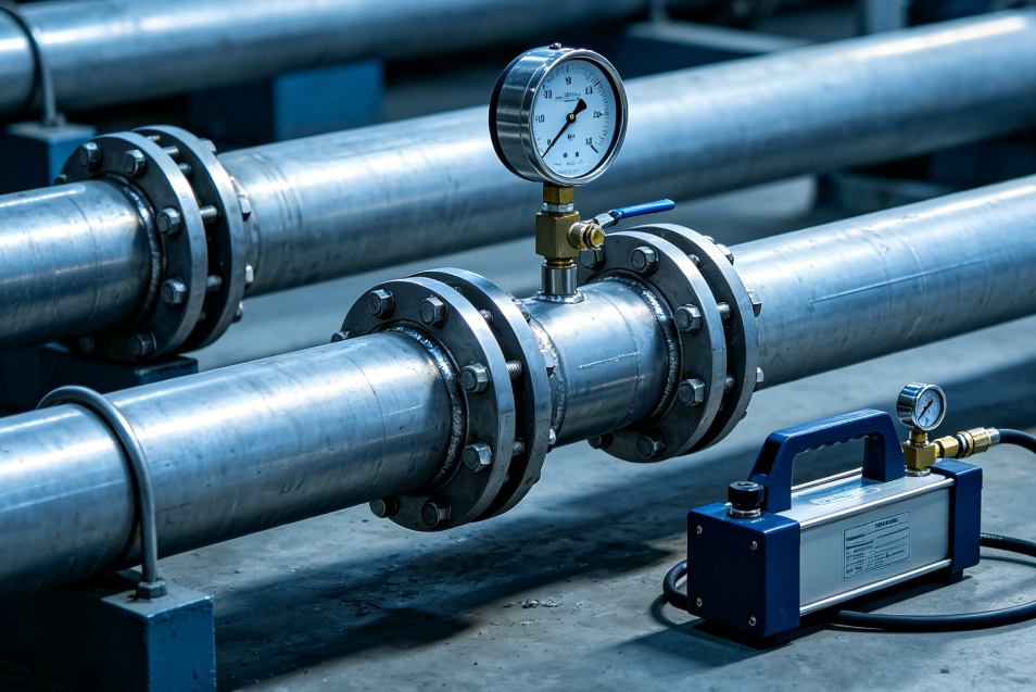 Industrial Pipeline Pressure Testing