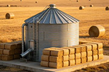 nitrogen generator for grain storage