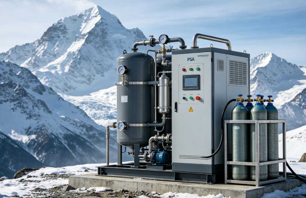 PSA Oxygen Plant Work Reliably at High Altitude