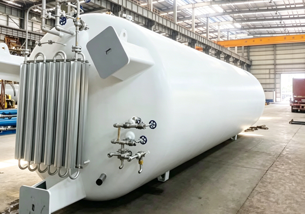 Liquid oxygen storage tank