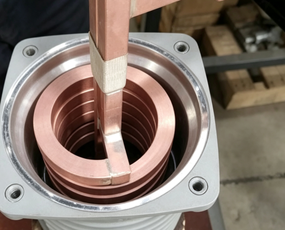 Liquid nitrogen shrink fitting