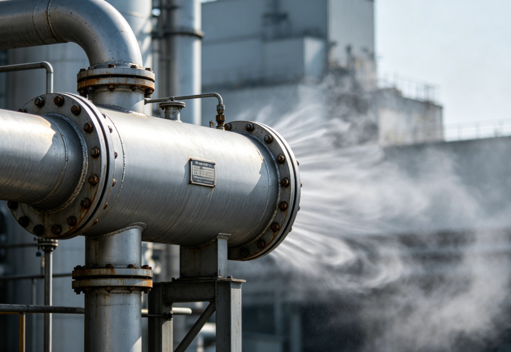 PSA oxygen plant exhaust silencer