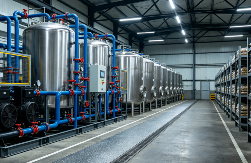 nitrogen generator for seed storage