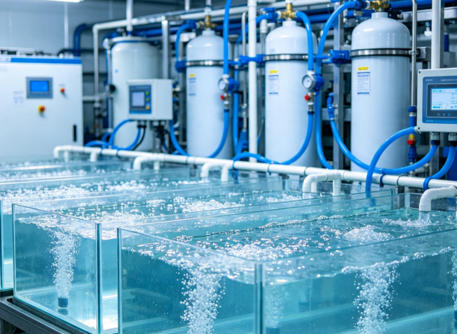 Oxygen generators applied to RAS