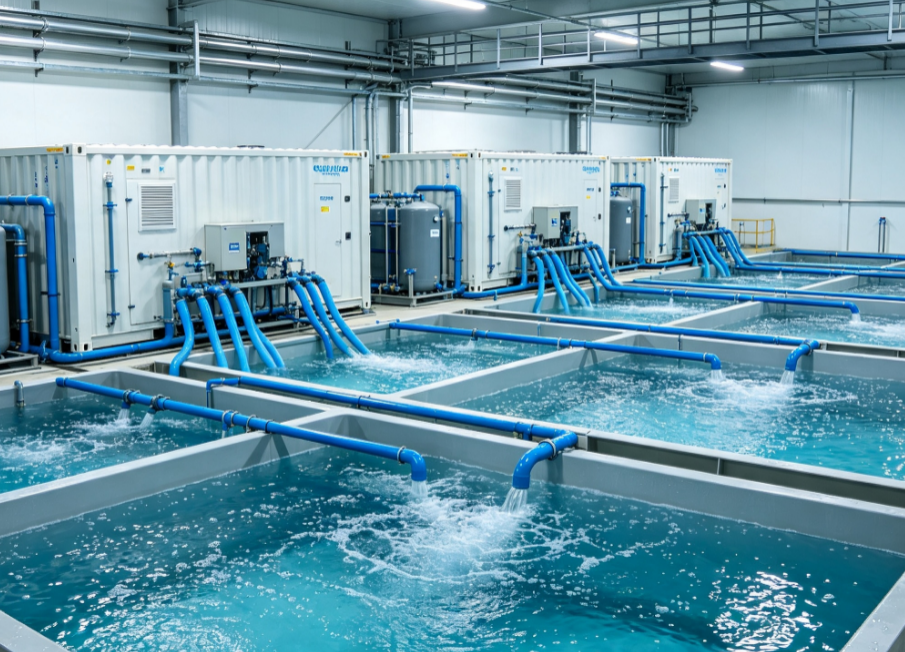 Oxygen generators applied to RAS